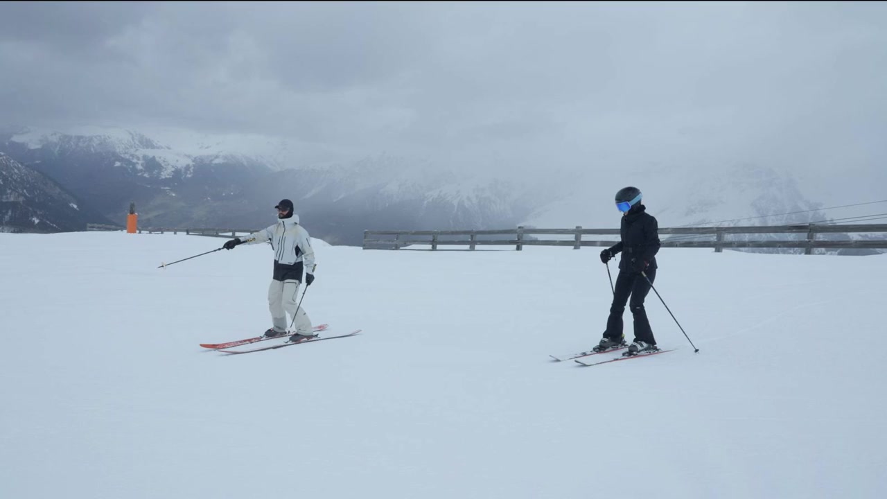Skiing in Svaneti